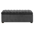 thumbnail image 1 of Picket House Furnishings Carson Shoe Storage Bench in Slate, 1 of 8
