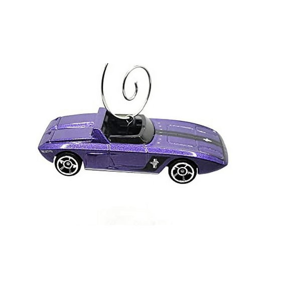 Christmas Ornament for 1962 Ford Mustang Concept Car Purple