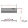 thumbnail image 4 of Likrtyny Disipador Calor M.2 SSD Disipador Calor Enfriamiento Aleación Aluminio M.2 SSD para NVME M.2 2280 SSD, 4 of 9