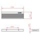 thumbnail image 4 of WDOplteas Disipador Calor M.2 SSD Disipador Calor Enfriamiento Aleación Aluminio M.2 SSD para NVME M.2 2280 SSD, 4 of 9