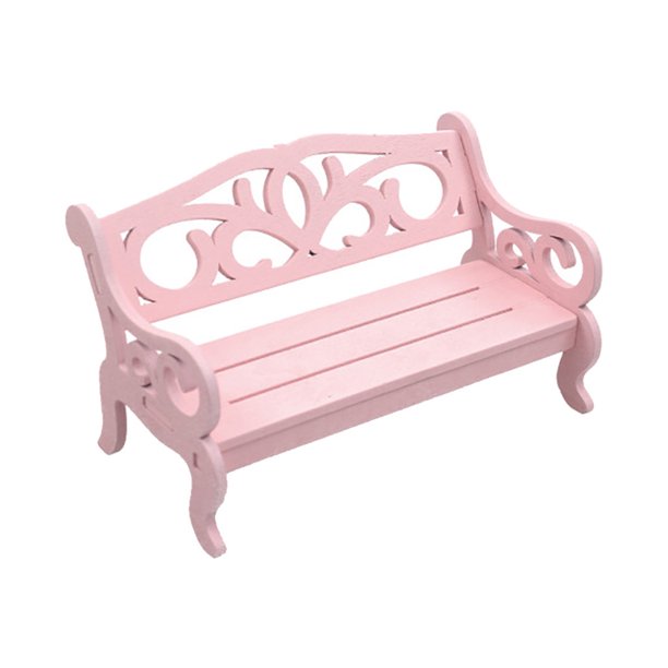 Mueble Decro Silla de madera Juguete Niños Miniatura DIY Casa de muñecas Jugar Inicio simulación juguete casa