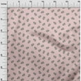 thumbnail image 2 of oneOone Soie Tabby Rouge Tissu Bloc Abstrait Matière de Robe Tissu Imprimé Tissu au Mètre 42 Pouces de Large, 2 of 5