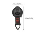 thumbnail image 5 of JWshufel Portable Heavy Duty Suction Cup Hooks for Car Mounted Tent Home Travel 360 Degree Rotating Mountaineering Buckle Nylon Hook Suit for RV SUV Picnic Outdoor Activities, 5 of 5