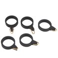 thumbnail image 3 of Rod 5pcs Fishing Rod Hook Holder Rubber Circle Stainless Steel Fishing Pole Hook Keeper for Bait Tool, 3 of 7