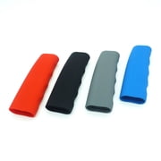 HEMOTON Hand Brake Case Sleeve Wave Shaped Decorative Protector Car Red