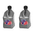 thumbnail image 1 of VP Racing Fuels Motorsport 5.5 Gallon Plastic Utility Jugs, Silver (2 Pack), 1 of 2