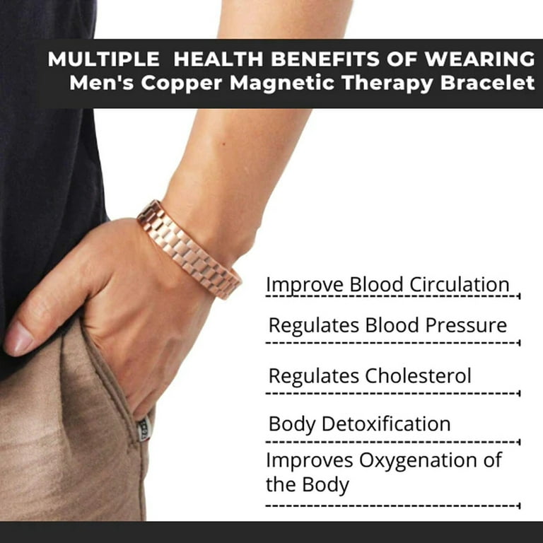 Copper Magnetic Bracelet Men Women Energy Pain Jewelry Decoration Mother's  Day