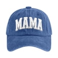 thumbnail image 2 of Funny Dad Mom Mini Matching Family Hat, Adjustable Embroidered Parent-Child Baseball Cap Blue One Size, 2 of 3