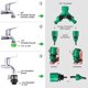 thumbnail image 5 of Kit de Riego Automático de 40m con 158 Piezas, Ideal para Jardines y Huertos, Incluye Manguera, Conectores y Cabezales Ajustables para Riego por Goteo y Nebulización, Ahorra Agua y Facilita el, 5 of 7