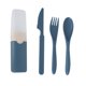 thumbnail image 2 of Cuchillo pala tenedor de plástico, juego de mesa, cubertería de plástico resistente, para picnic, para camping, portátil, plegable, 3 piezas, plástico duradero, para exteriores, para, 2 of 9