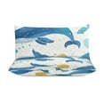 thumbnail image 4 of Marine Animals Such As Whales Bedding Set with Zipper Closure for Girls & Boys, 4 of 6