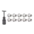 thumbnail image 4 of Lamp Holder, 10PCS E14 Widely Applicable Candle Bulb Socket Copper Core  For Dining Room Black,White, 4 of 8