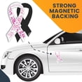 thumbnail image 7 of Magnet Me Up Breast Cancer Awareness Pink Mandala Ribbon Magnet Decal, 3.5x7 Inches, Heavy Duty Automotive Magnet for Car Truck SUV, 7 of 7