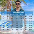 thumbnail image 6 of Men's Hawaiian Shirts Regular Fit Short Sleeve Casual Button Down Summer Tropical Beach Shirts, 6 of 7