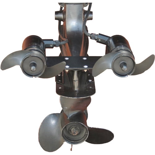 Navigator Engine Mount Trolling Motor 24Volt DualMotor Model for boats up to 6,000 Pounds