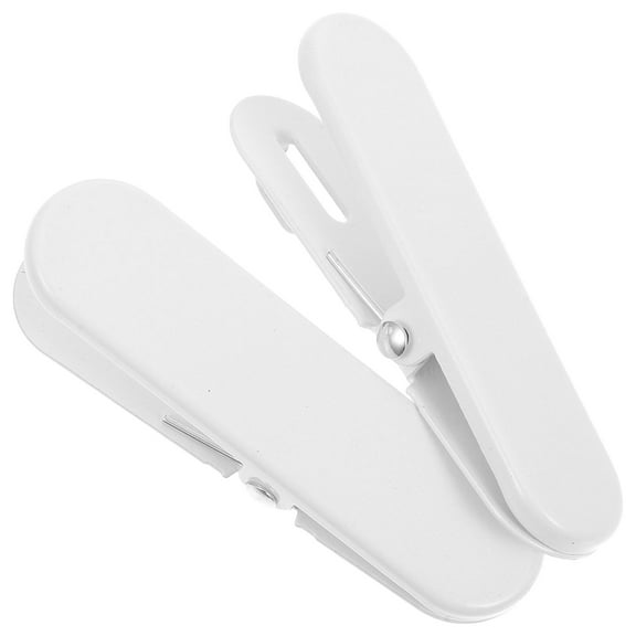 LULULION Peg Board Pegs 2Pcs White Iron Pegboard Organizer Clips for Studio Use