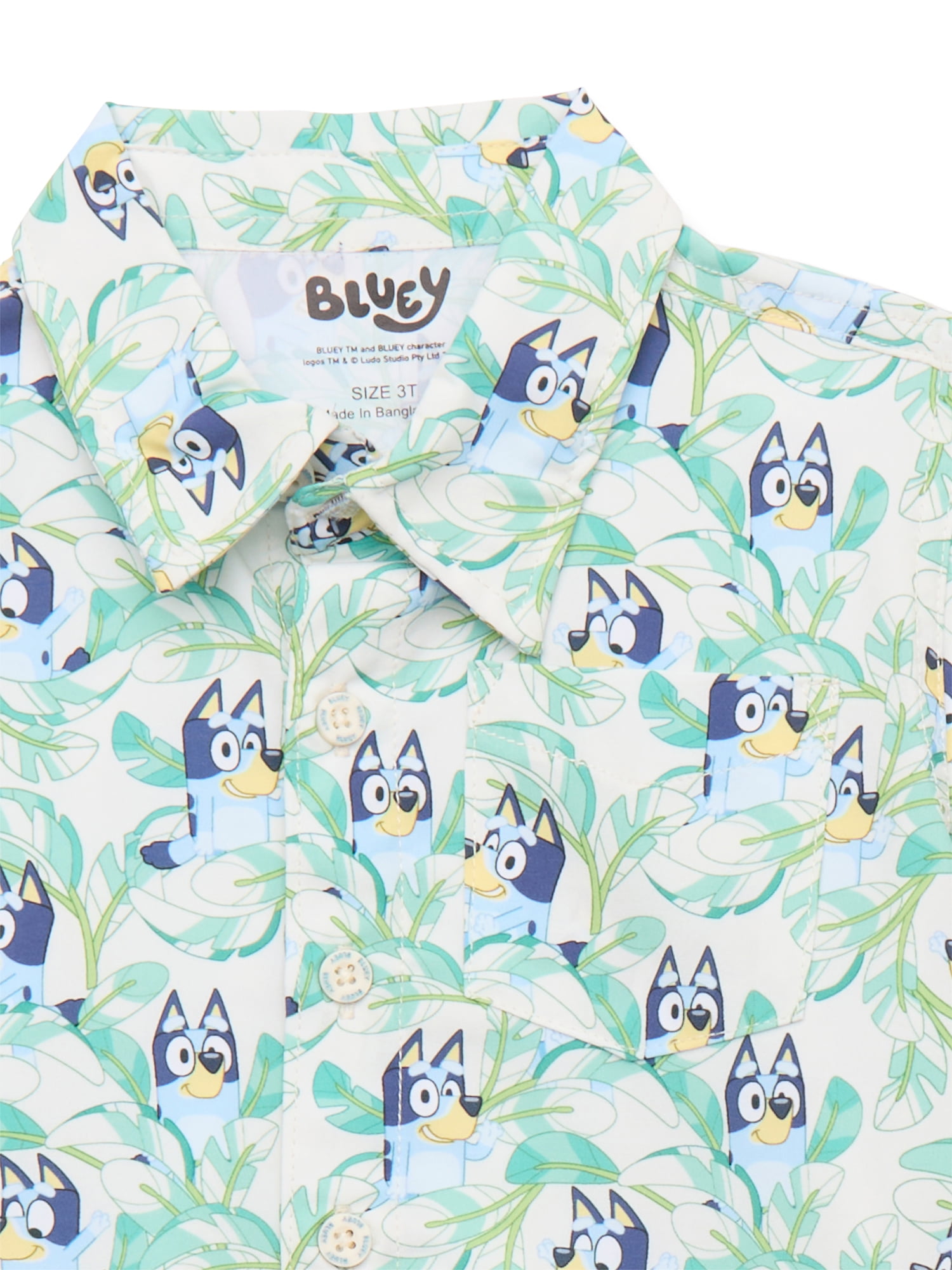 Character Toddler Boy Resort Shirt and Swim Trunk Set, 2-Piece, Sizes 12M - 5T
