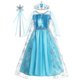 thumbnail image 3 of Disney Frozen Elsa Anna Dress Girls Princess Dress Cosplay Costume For Kids Ball Gown Halloween Birthday Party Fancy Vestidos, 3 of 5