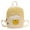Yellow, variant on Backpack Travel Embroidered Name Animal Character Backpack for Stylish Fashion School Bag Cute Small Backpack
