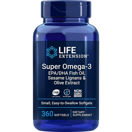 Life Extension Super Omega-3  360 Softgels
