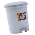 thumbnail image 3 of Large Capacity Foot Pedal Trash Can, Lid, Multifunctional Kitchen Garbage Bin, 12L Waste Can for Kitchen, Living Room, Toilet, 3 of 8
