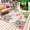 Light Brown, variant on Pink Flamingos Outdoor Rug for Patio/Deck/Porch, Non-Slip Large Area Rug 6 x 9 Ft, Summer Beach Tropical Floral Cactus Indoor Outdoor Rugs Washable Area Rugs, Reversible Camping Rug Carpet Runner