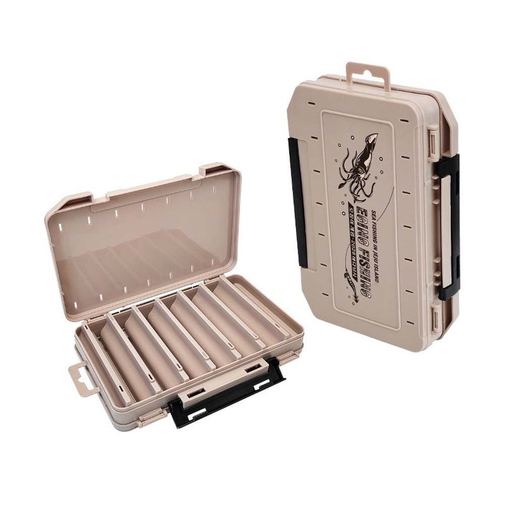GRIMPEX Squid Fishing Lure Box Double-Sided Waterproof Eging Tackle Case 26-05W for Offshore D