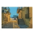 thumbnail image 1 of Sicily Cutting Board, Narrow Alley Street Buildings Italian Island at Evening Time Historic and Romantic, Decorative Tempered Glass Cutting and Serving Board, in 3 Sizes, by Ambesonne, 1 of 2