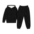 thumbnail image 3 of JAJAHO Kids Sweatsuit Boys Girls Leopard Outfit Long Sleeve Hoodies And Sweatpants 2 Piece Set 3-13Y, 3 of 3