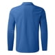 thumbnail image 5 of Camisa informal de manga larga para hombre: cuello vuelto, detalle de cremallera, color liso, poliéster, oficina/ocio, tallas 10-20 (EE. UU.), 5 of 5