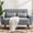 Lightgrey, variant on Jarenie 47" Small Modern Loveseat Sofa, Mid Century Linen Fabric 2-Seat Sofa Couch Tufted Love Seat with Back Cushions and Tapered Wood Legs for Living Room, Bedroom and Small Space LightGrey