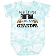 thumbnail image 3 of Inktastic Watching Football with My Grandpa Boys or Girls Baby Bodysuit, 3 of 5
