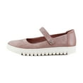 thumbnail image 2 of Vionic Uptown Mary Jane Women's Loafers & Slip-Ons Cinder Rose Suede Size 9.5 M, 2 of 8