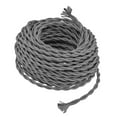 thumbnail image 4 of Cable de lámpara colgante, cable de iluminación, con cuerda de cáñamo retorcida, vintage, cable de lámpara de bricolaje, cable de lámpara para cocina industrial y hogar gris, 4 of 8