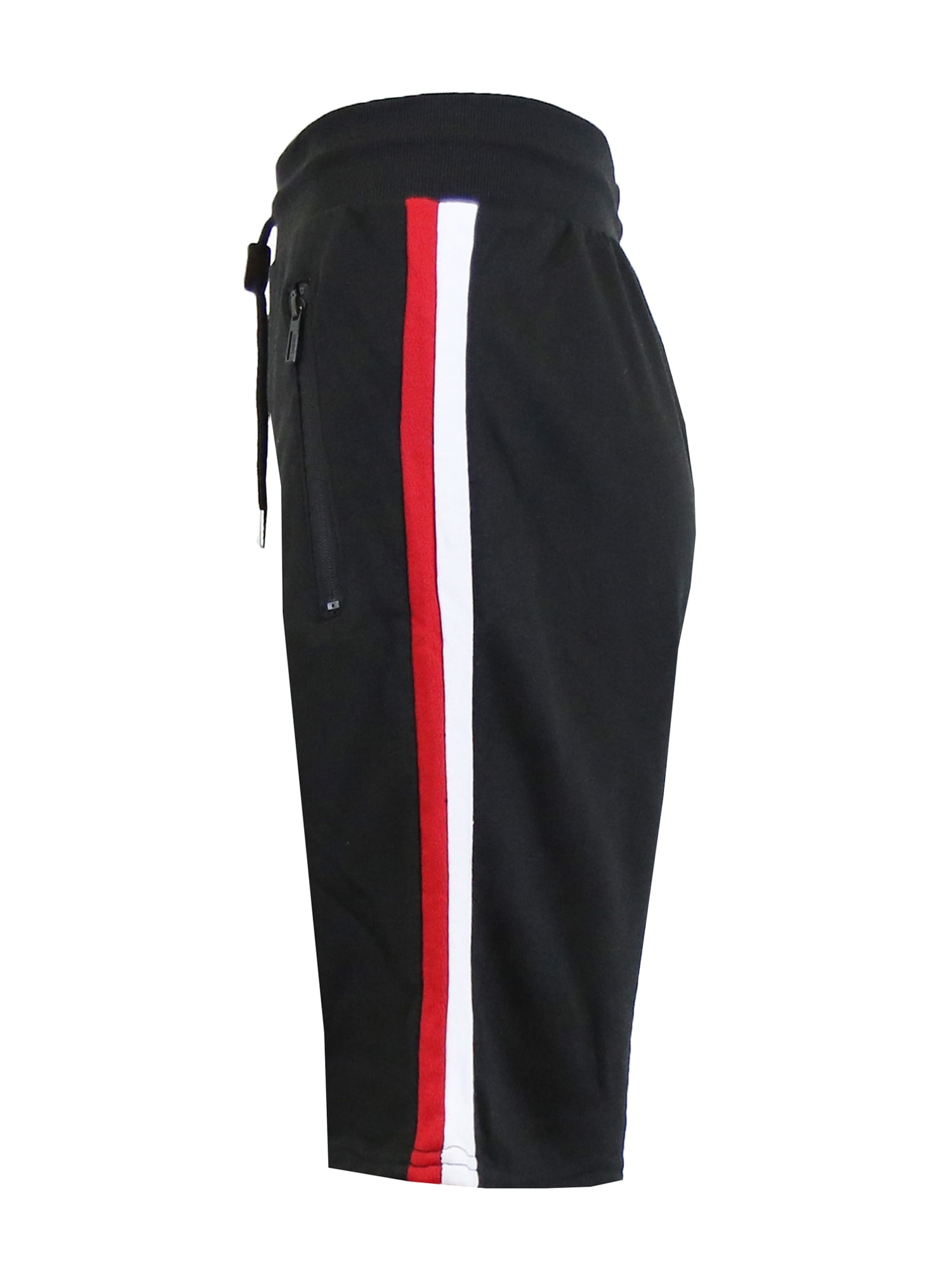 Womens Casual Loose Fit Bermuda Shorts With Zipper Pockets