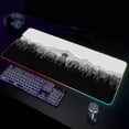 thumbnail image 1 of Alfombrilla de ratón RGB para Gaming, LED grande para Gamer alfombrilla de ratón, XXL, luminosa, para escritorio, retroiluminada LIUWENJING unisex, 1 of 2
