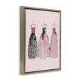 thumbnail image 3 of Stupell Industries Trendy Glam Gowns Fashion Painting Brown Floater Framed Canvas Art Print Wall Art, 25 x 31, 3 of 9