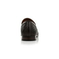 thumbnail image 5 of Ferro Aldo Louie MFA19702 Classic Round Toe Penny Loafers for Men, in Woven Espresso, Men's Size 12, 5 of 8