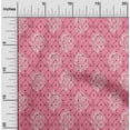 thumbnail image 1 of oneOone Viscose Jersey Fabric Leaves & Floral Block Decor Fabric Printed BTY 60 Inch Wide, 1 of 5
