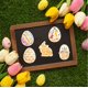thumbnail image 4 of 50/100 pegatinas adhesivas de Pascua para niños y adultos, decoración para el hogar, aula, guardería, suministros para fiestas, Pascua, 4 of 6
