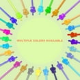 thumbnail image 5 of 20pcs Mini Hand Pointers, Plastic Mini Teacher Pointers Finger Pointer Sticks Small Classroom Pointer Finger Stick for Kids Primary Kindergarten Teaching Reading (Macaron Color, Transparent), 5 of 5