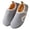 Gray, variant on Lenago Children's Fuzzy Slippers Toddler Infant Home Slippers for Boys Girls Soft Flat Slip On Easy Hook-and-Loop Fleece Lined Winter House Shoes Slip-Resistant Indoor 2-12 Years