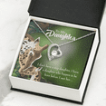 thumbnail image 3 of To My Daughter To My Step Daughter Born Before I Met You From Mom Forever Necklace w Message Card, 3 of 20