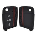 thumbnail image 4 of Key Remote Case Cover Shell For  Golf 7 MK7 Skoda A7 Silicone Car Accessories, 4 of 8