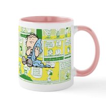 CafePress - Peanuts Linus Comic Strip - 11 oz Ceramic Mug - Novelty Coffee Tea Cup