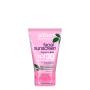 Alba Botanica Facial Sunscreen Lotion SPF 30, Fragrance Free, 4 oz
