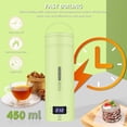 thumbnail image 4 of Hervidor eléctrico de viaje QRAGJBM portátil 450 ml 300 W verde, 4 of 6