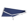 thumbnail image 2 of Awntech 10' x 8' Destin Left Motor Left Motorized Patio Retractable Awning, Navy, 2 of 7