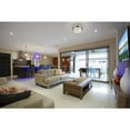 thumbnail image 4 of Z-Lite Savannah 3 Light Semi Flush Mount in Chrome, 4 of 8