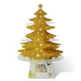 thumbnail image 1 of facefd 1/2/3 Tabletop Christmas Tree Light Artificial Xmas Decortaion Lighting Batter Operated Glow Gift Dining Table Home Ornament Set Gold 1 Pc, 1 of 6